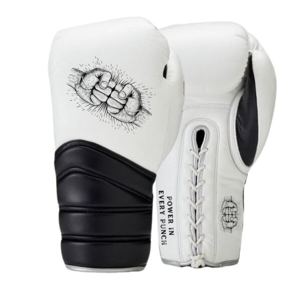 Viper X Lace-Up Sparring Gloves White 13